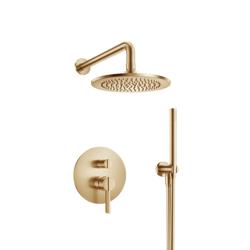 Two Output Shower Set With Shower Head And Hand Held