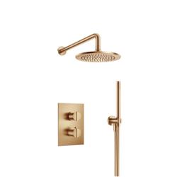 Two Output Shower Set With Shower Head And Hand Held