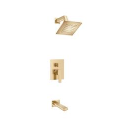 Two Output Shower Set With Shower Head And Tub Spout
