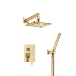 Two Output Shower Set With Shower Head And Hand Held