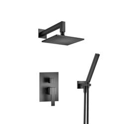 Two Output Shower Set With Shower Head And Hand Held