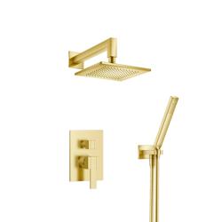 Two Output Shower Set With Shower Head And Hand Held