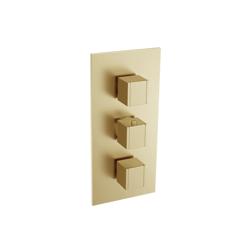 3/4" Thermostatic Valve With Trim - 3 Output