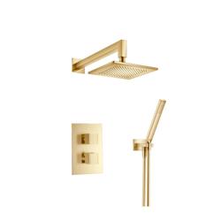 Two Output Shower Set With Shower Head And Hand Held