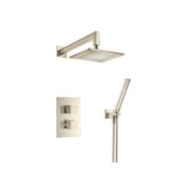Two Output Shower Set With Shower Head And Hand Held