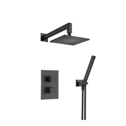 Two Output Shower Set With Shower Head And Hand Held