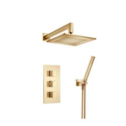 Two Output Shower Set With Shower Head And Hand Held