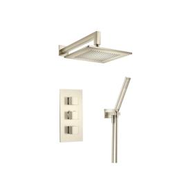Two Output Shower Set With Shower Head And Hand Held