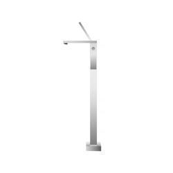 Freestanding Floor Mount Bathtub / Tub Filler With Hand Shower