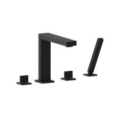 4 Hole Deck Mounted Roman Tub Faucet With Hand Shower