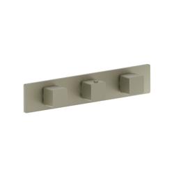 Trim For Horizontal Thermostatic Valve with 2 Volume Controls