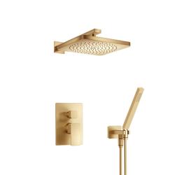 Two Output Shower Set With Shower Head And Hand Held