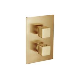 3/4" Thermostatic Valve & Trim - 3 Way Diverter - 3 Outputs