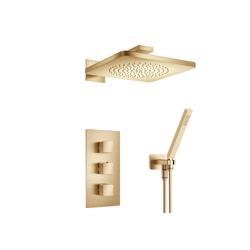 Two Output Shower Set With Shower Head And Hand Held