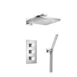 Two Output Shower Set With Shower Head And Hand Held