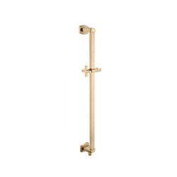 Shower Slide Bar With Integrated Wall Elbow
