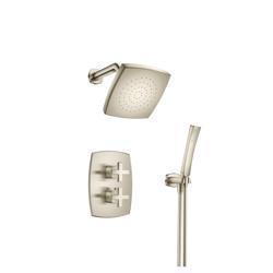 Two Output Shower Set With Shower Head And Hand Held