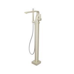 Freestanding Floor Mount Bathtub / Tub Filler With Hand Shower