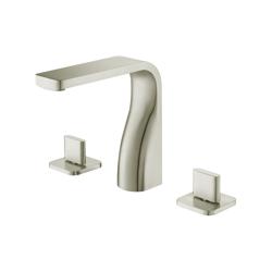 Three Hole 8" Widespread Two Handle Bathroom Faucet