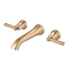 Two Handle Wall Mounted Bathroom Faucet