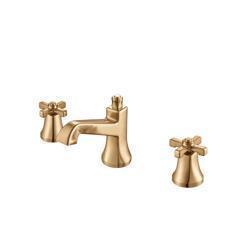 Three Hole 8" Widespread Two Handle Bathroom Faucet