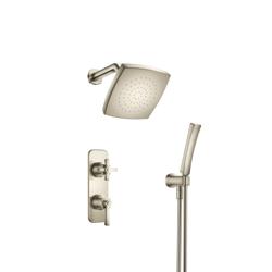 Two Output Shower Set With Shower Head And Hand Held
