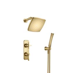 Two Output Shower Set With Shower Head And Hand Held