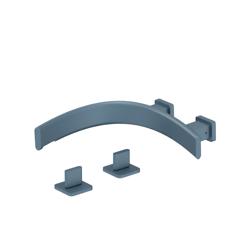 Wall Mount Faucet Spout - Right Facing Curvature