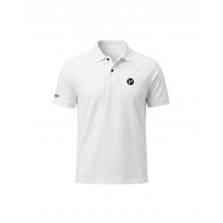 Flusso® Signature Pure Cotton Polo - White
