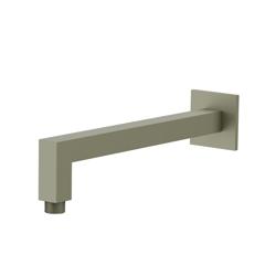 Wall Mount Square Shower Arm - 12" (300mm) - With Flange
