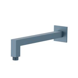 Wall Mount Square Shower Arm - 12" (300mm) - With Flange
