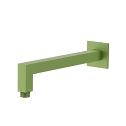 Wall Mount Square Shower Arm - 12" (300mm) - With Flange