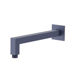 Wall Mount Square Shower Arm - 12" (300mm) - With Flange