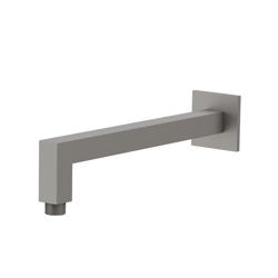 Wall Mount Square Shower Arm - 12" (300mm) - With Flange