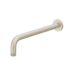 Wall Mount Round Shower Arm - 12" (300mm) - With Flange