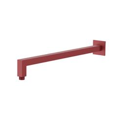Wall Mount Square Shower Arm - 16" (400mm) - With Flange