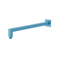 Wall Mount Square Shower Arm - 16" (400mm) - With Flange