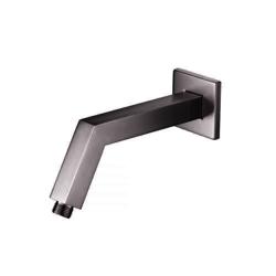 Square Shower Arm With Flange - 7" - With Flange