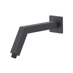 Square Shower Arm With Flange - 10" - With Flange