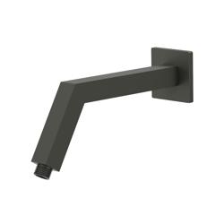Square Shower Arm With Flange - 10" - With Flange