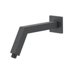 Square Shower Arm With Flange - 10" - With Flange