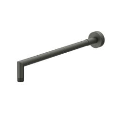 Wall Mount Round Shower Arm - 16" (400mm) - With Flange