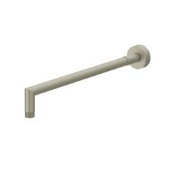 Wall Mount Round Shower Arm - 16" (400mm) - With Flange