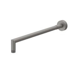 Wall Mount Round Shower Arm - 16" (400mm) - With Flange