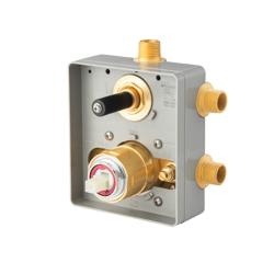 Pressure Balance Valve With Integrated 3-Way Diverter