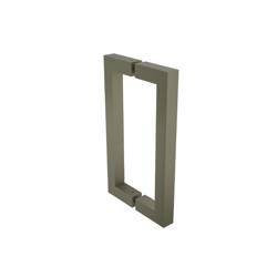 8" Back-To-Back Square Shower Door Pull Handle