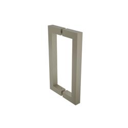 8" Back-To-Back Square Shower Door Pull Handle