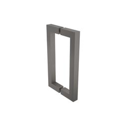 8" Back-To-Back Square Shower Door Pull Handle