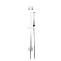 Hand Shower Set with Slide Bar, Integrated Elbow & Hose